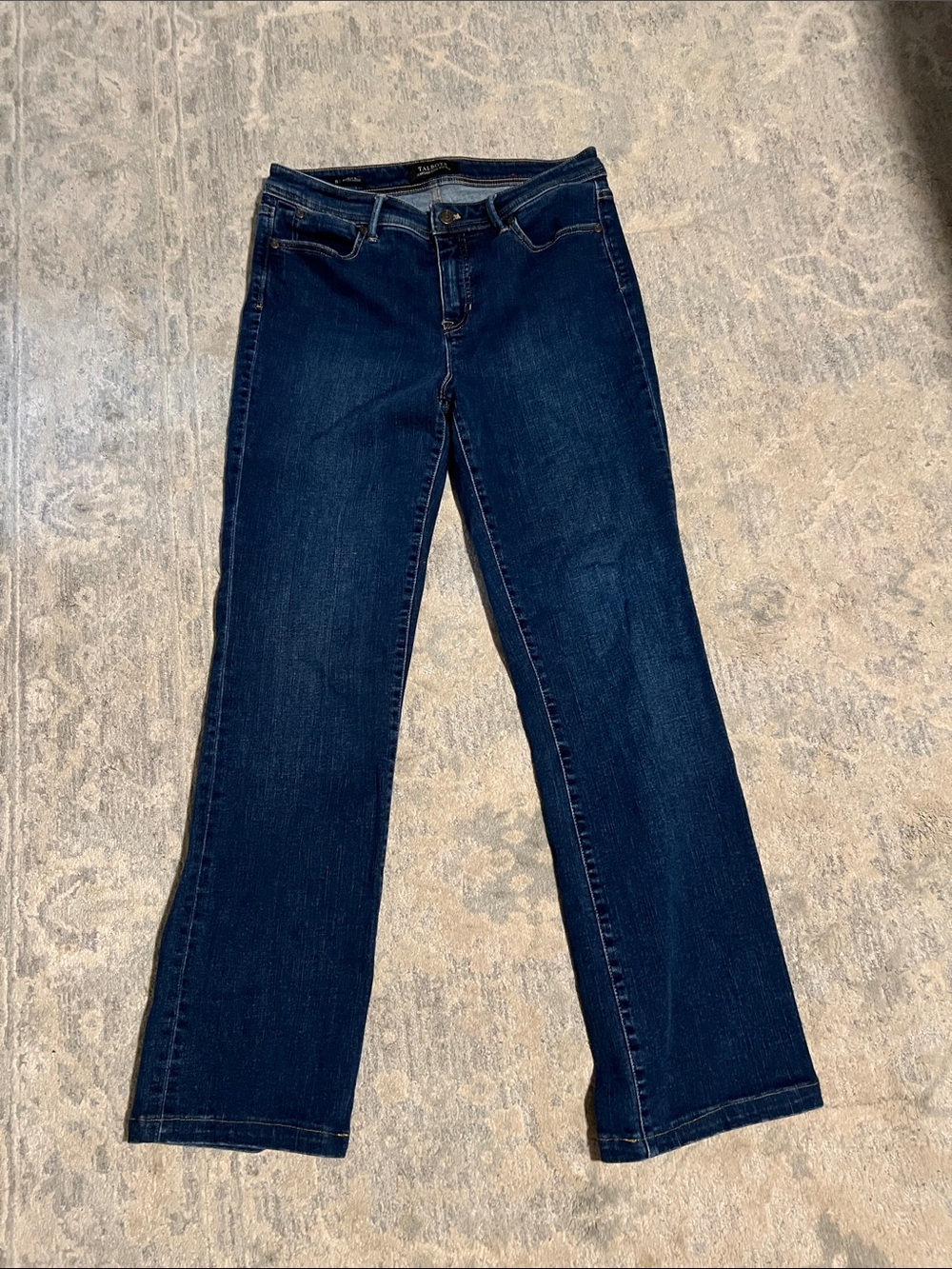 Talbots Dark Blue Bootcut Jeans